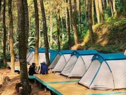 Campoeng Cihanyawar, Camping Asyik di Pinggir Sungai